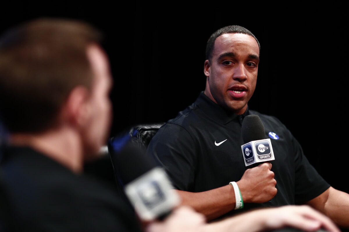 BYU football running backs coach AJ Steward brings faith and energy to